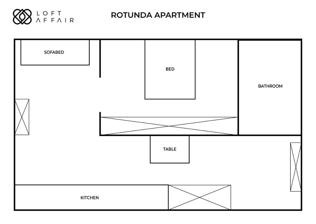 Rotunda Apartment - Loftaffair 克拉科夫 外观 照片